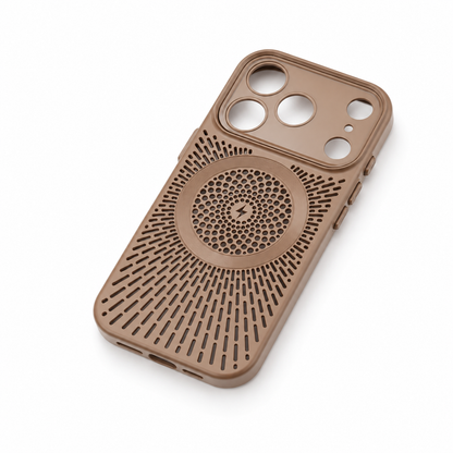 Openwork Texture Magnetic Phone Case