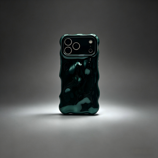 Irregular Ripple Chrome Phone Case
