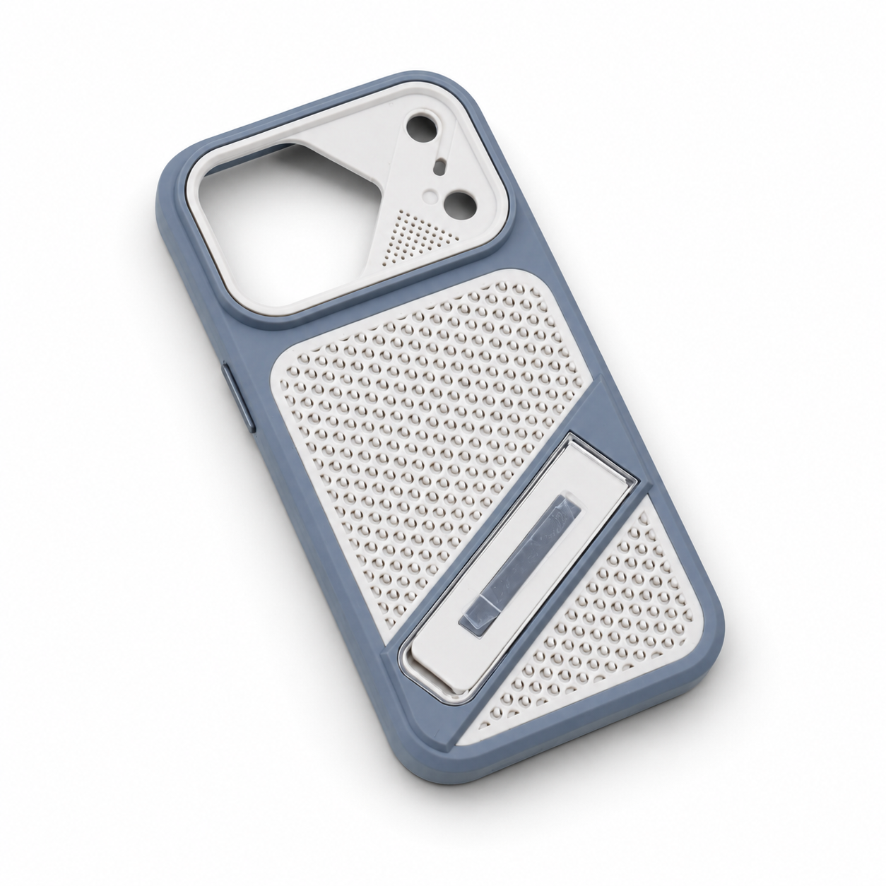 Rhombus Hollow Cool Armor Phone Case