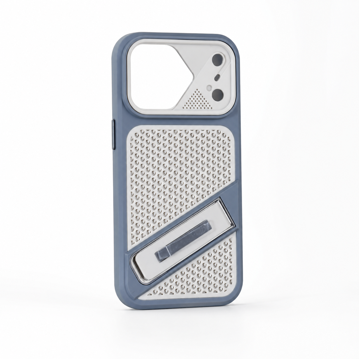 Rhombus Hollow Cool Armor Phone Case