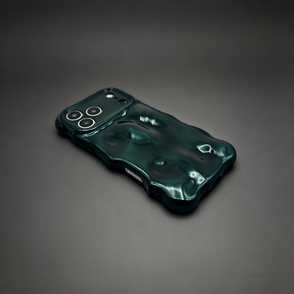 Irregular Ripple Chrome Phone Case