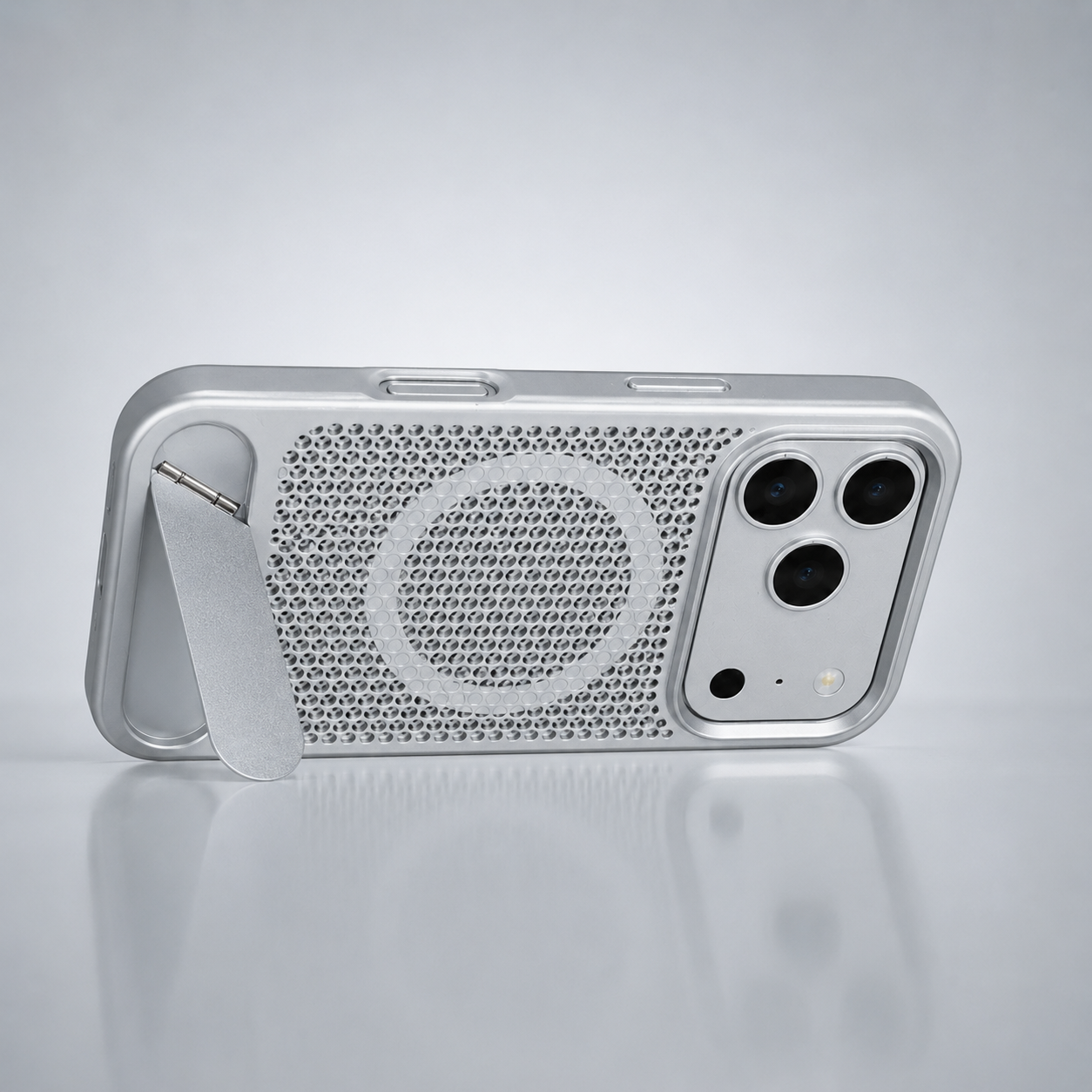 Magnetic Kickstand Cooling Phone Case