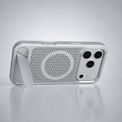 Magnetic Kickstand Cooling Phone Case