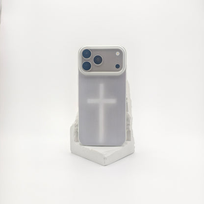 Frost Veil Cross Phone Case