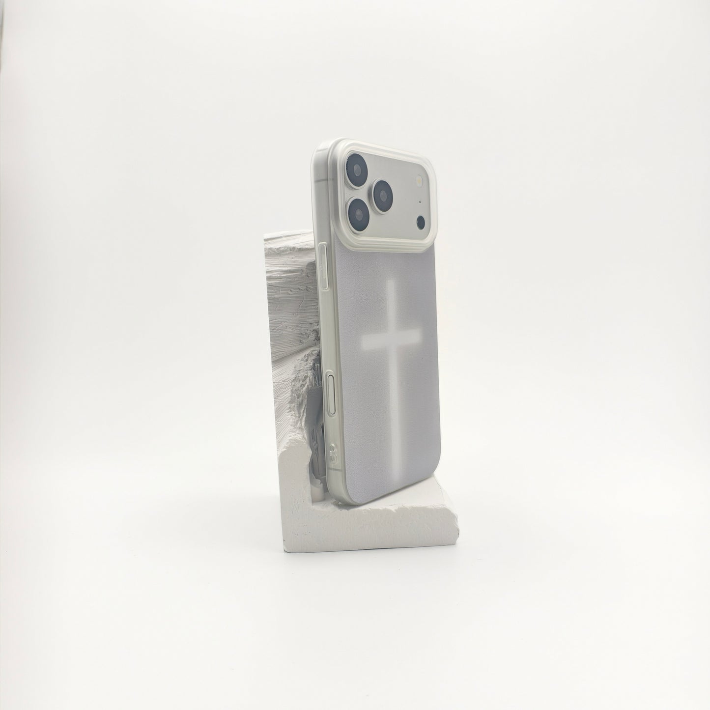 Frost Veil Cross Phone Case