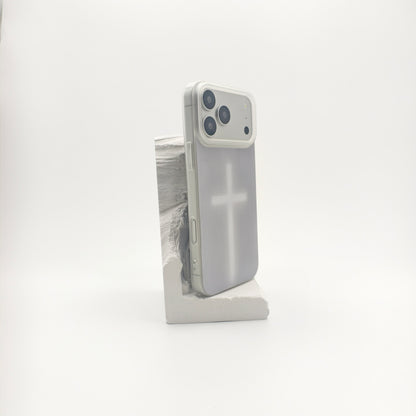 Frost Veil Cross Phone Case