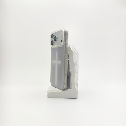 Frost Veil Cross Phone Case