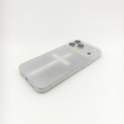 Frost Veil Cross Phone Case