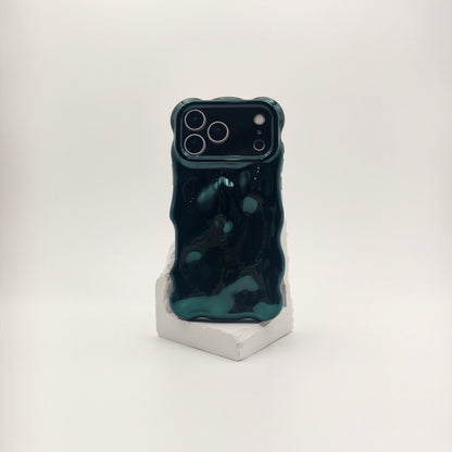 Irregular Ripple Chrome Phone Case
