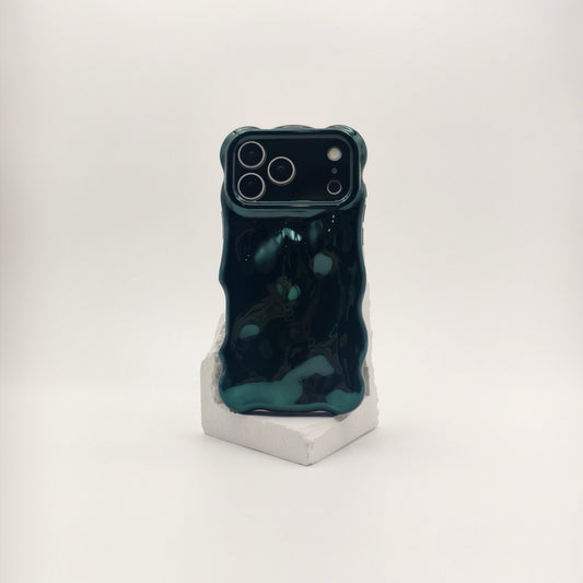 Irregular Ripple Chrome Phone Case