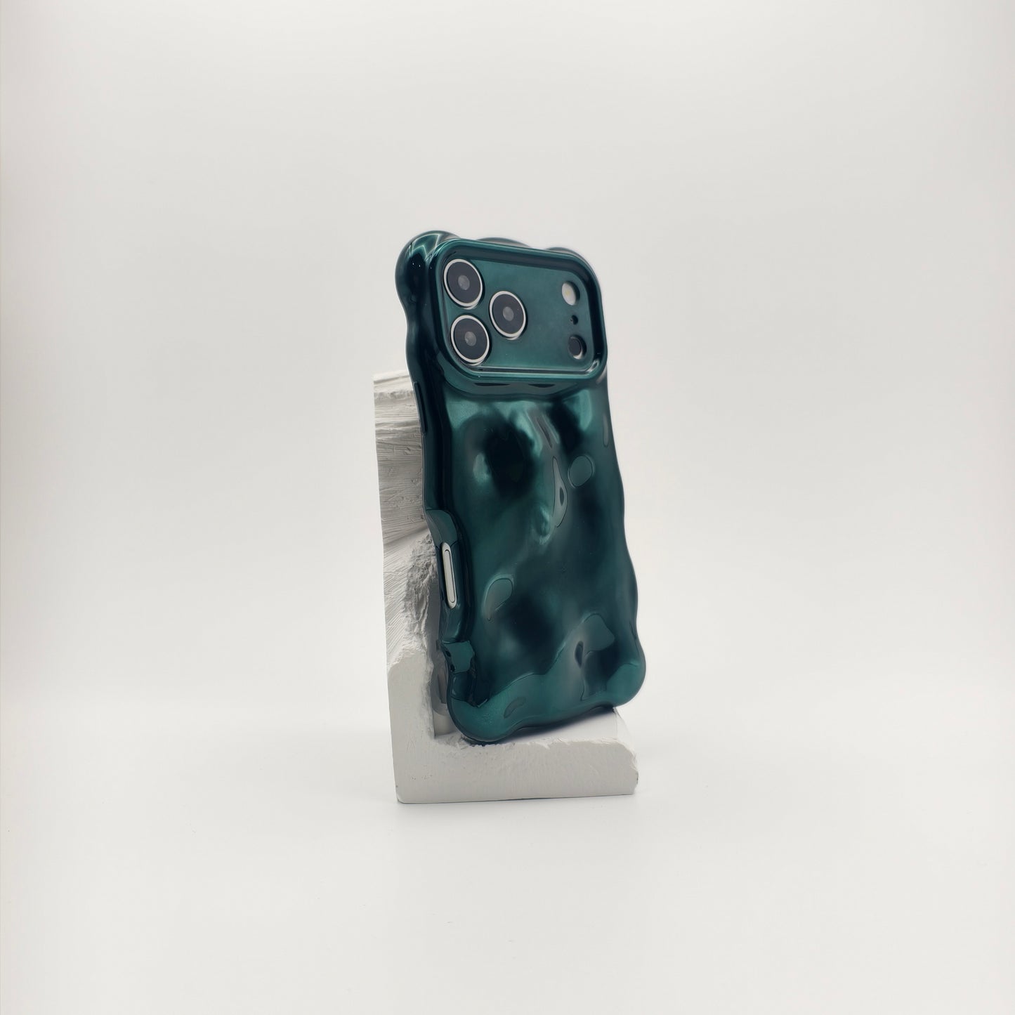 Irregular Ripple Chrome Phone Case