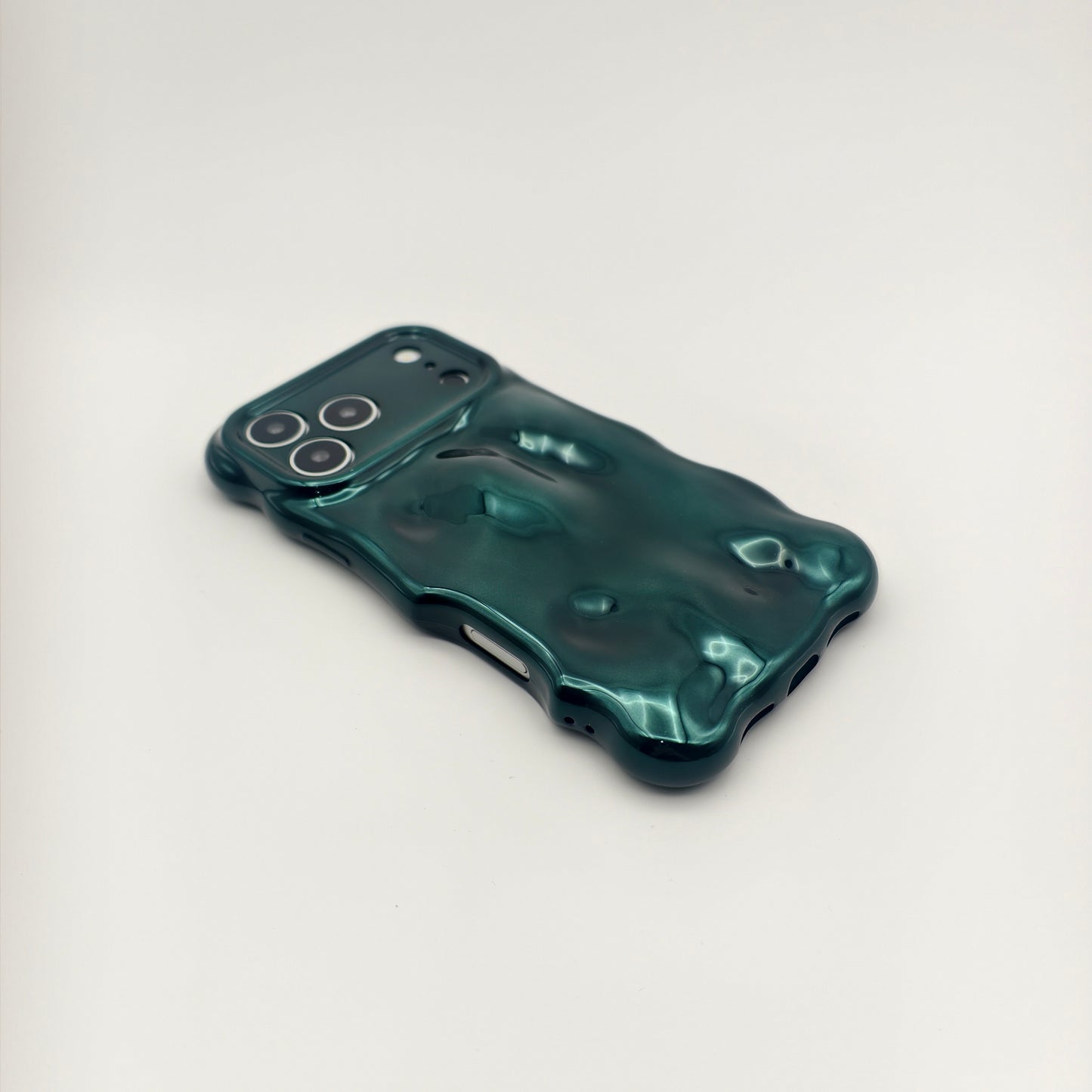 Irregular Ripple Chrome Phone Case