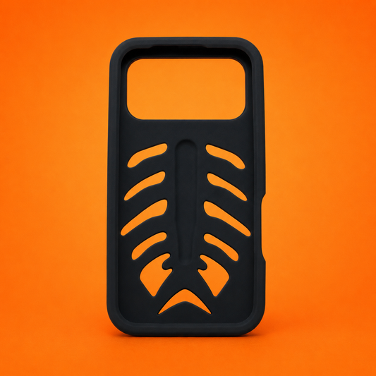 Fish Bone Hollow Phone Case