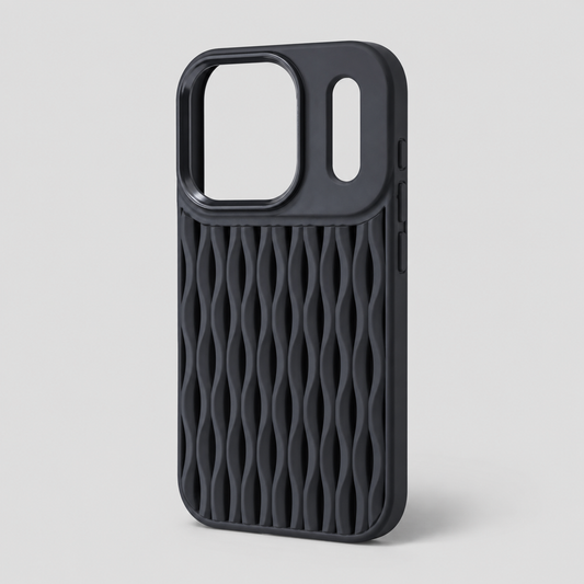 Wavy Cutout Phone Case