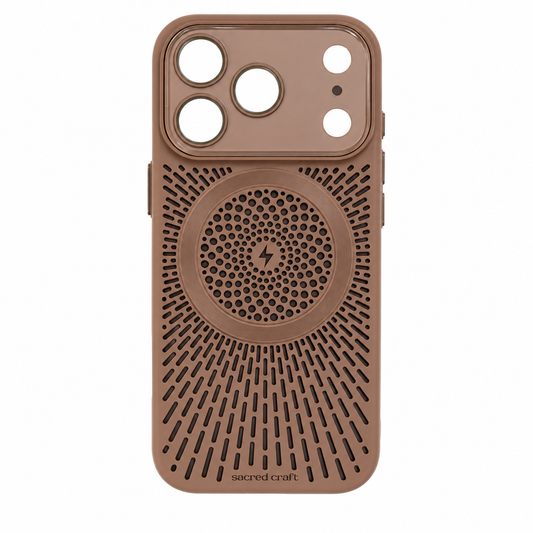Openwork Texture Magnetic Phone Case